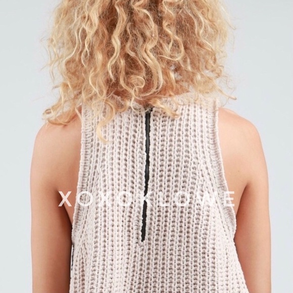 POL Y2K Chenille Zip Back Knit Tunic Sweater Top - Picture 6 of 8